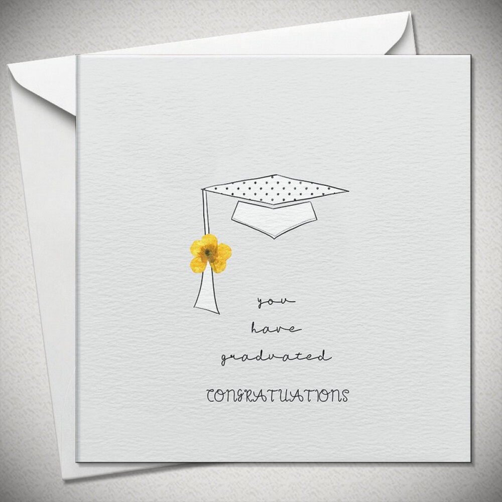 Ευχετήρια Κάρτα You Have Graduated Congratulations 15x15 cm