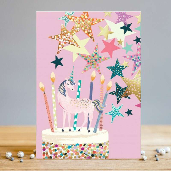 Ευχετήρια Κάρτα Γενεθλίων Μονόκερος Chic Mic