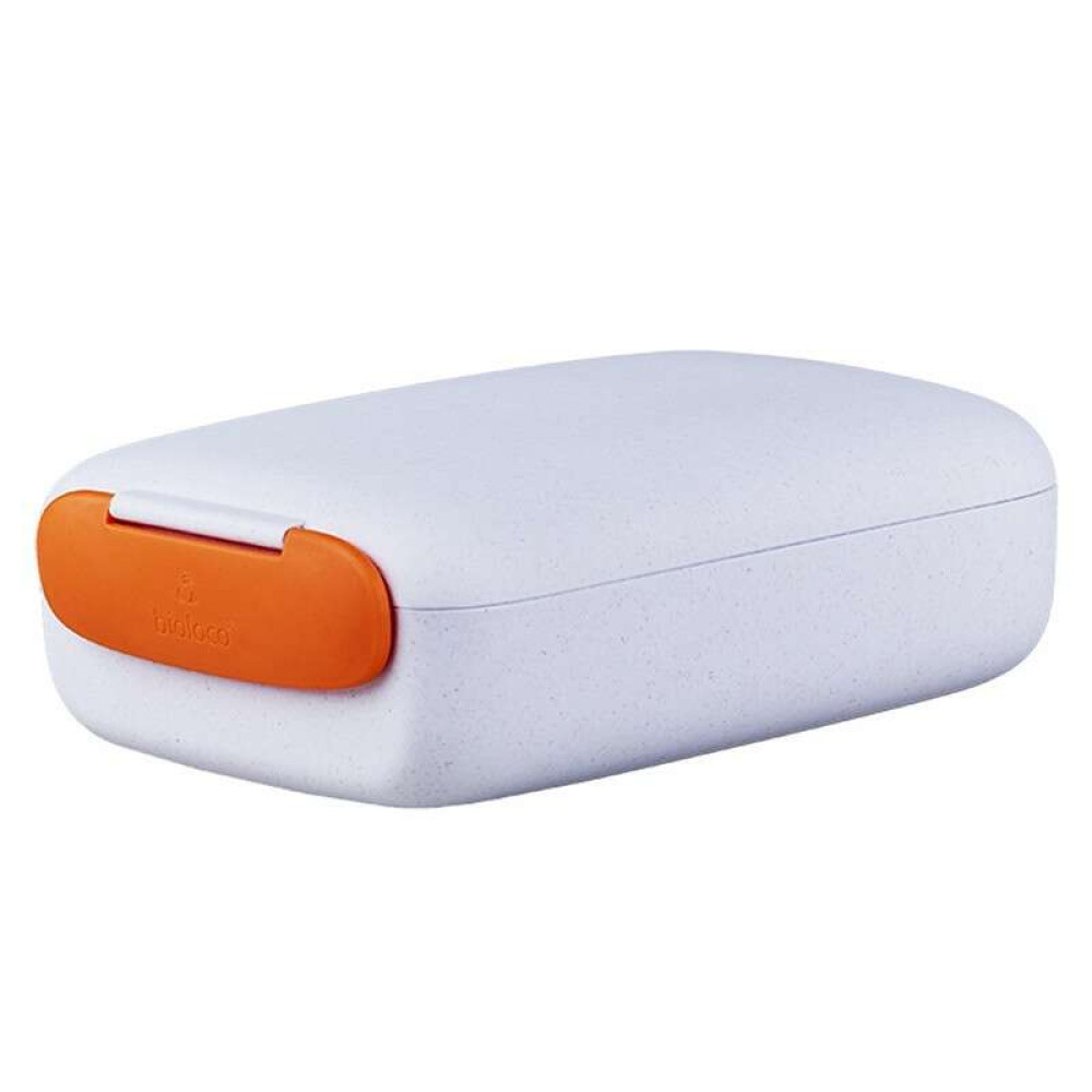 Φαγητοδοχείο Bioloco Urban Lunchbox Rectangle από PLA Marshmallow (BPUL306)