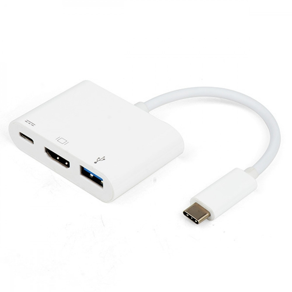 Vivanco 3 in 1 Adapter USB Type-C σε HDMI / USB-A / USB Type-C