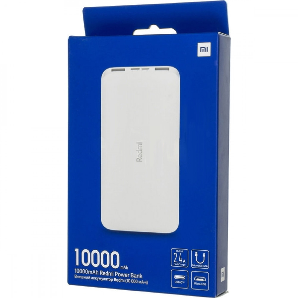 Xiaomi Power Bank Fast Charge 2.4A 10000mAh (Μαύρο)