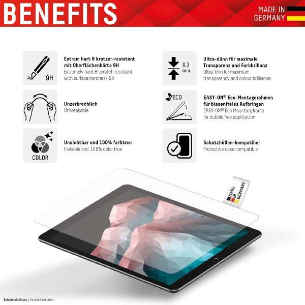 DISPLEX TABLET HYBRID GLASS 2D για SAMSUNG GALAXY TAB S6 Lite