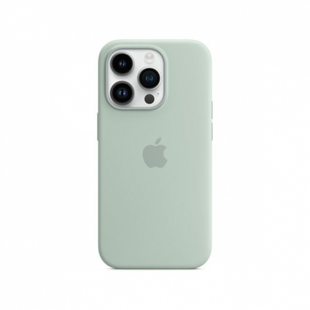 Apple Silicone Case με MagSafe για iPhone 14 Pro (Succulent)