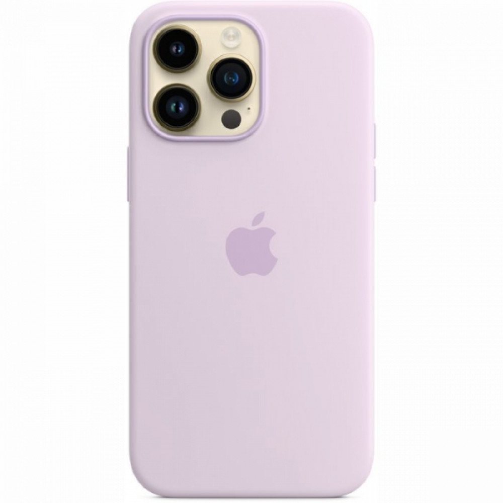 Apple Silicone Case με MagSafe για iPhone 14 Pro (Lilac)