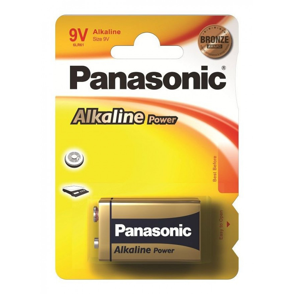 Panasonic μπαταρία αλκαλική 9V