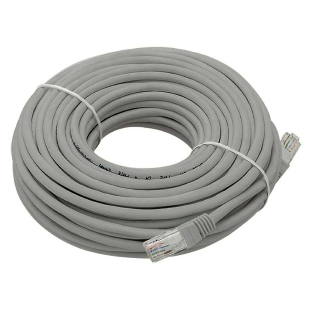 Καλώδιο Ethernet Patchcord UTP Cat5 30m Γκρι