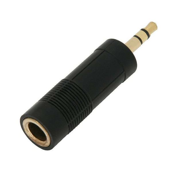 Αντάπτορας από 3.5mm σε 6.3mm M/F Stereo Επιχρυσωμένος