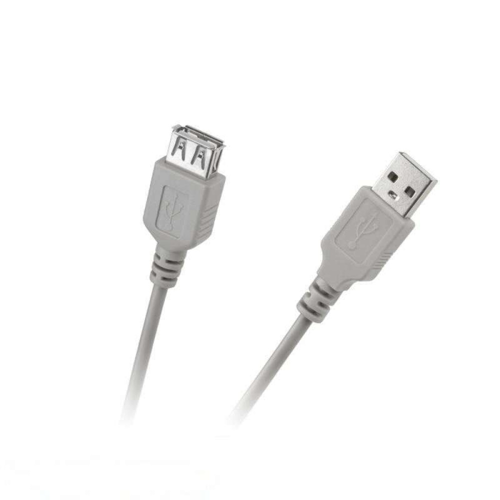 Προέκταση USB 2.0 από USB A Αρσενικό σε USB A Θηλυκό 3m - Γκρι