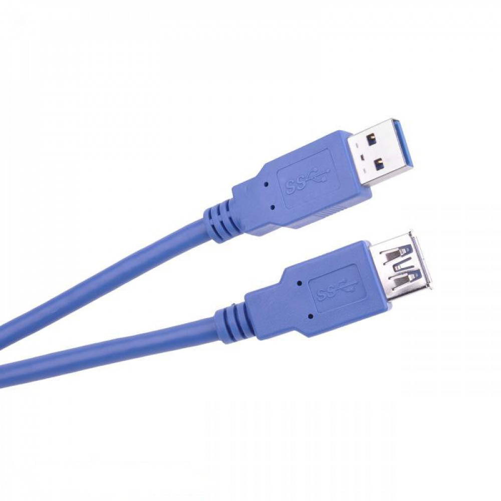 Καλώδιο USB 3.0 A/A M/F 1.8m (Μπλε)