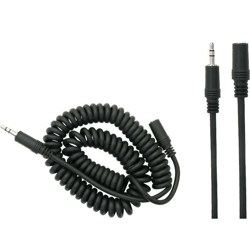 Προέκταση Spiral mini Jack 3.5mm σε 3.5mm Stereo 3m