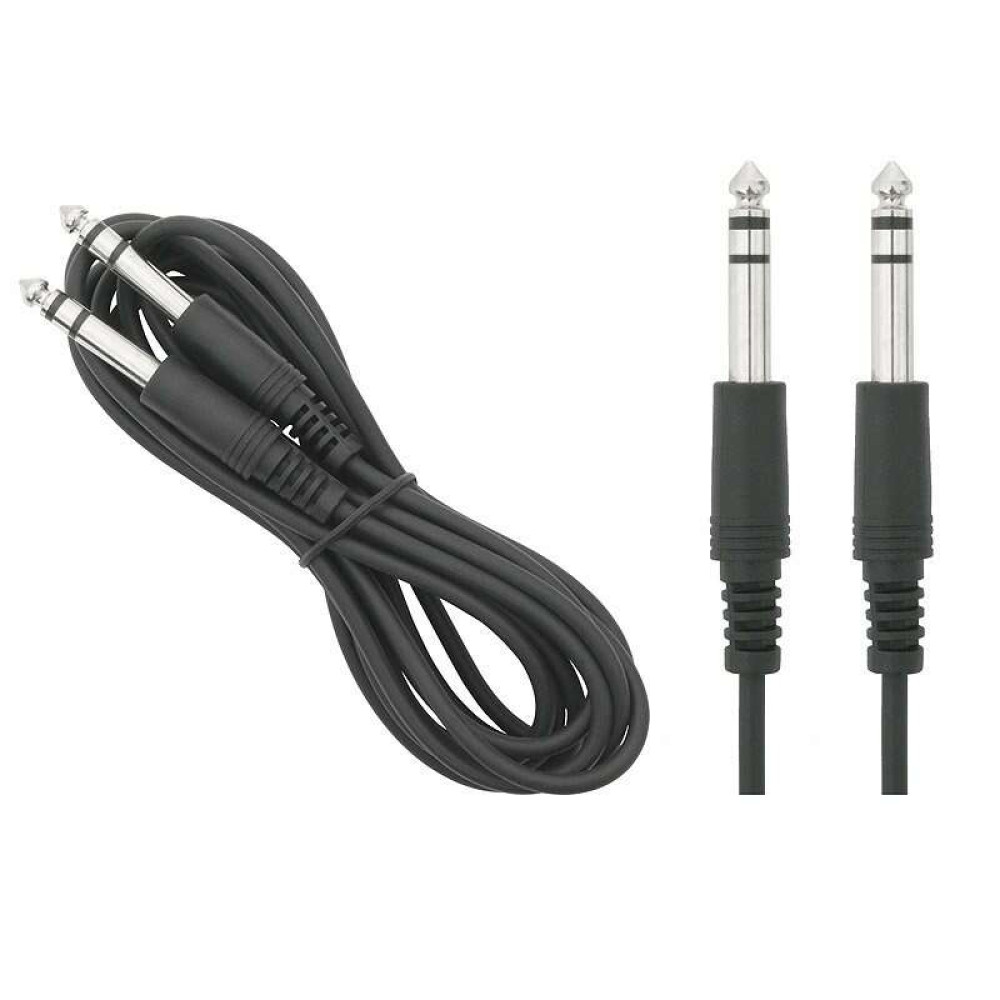 Καλώδιο Stereo Jack 6.35mm-6.35mm M/M 1m