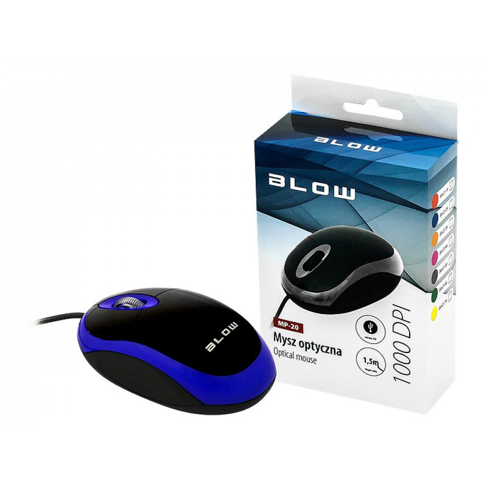 Οπτικό Ποντίκι BLOW MP-20 Μπλε