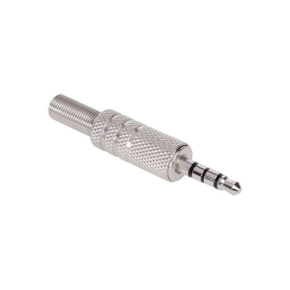 Jack plug 3.5 Metal four-point