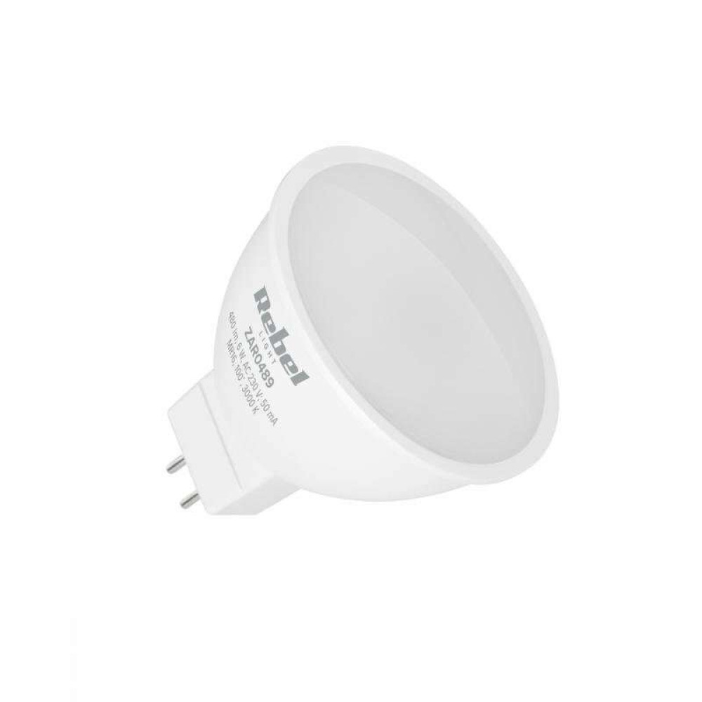 Λάμπα Rebel LED 6W MR16 3000K 230V (Θερμό)