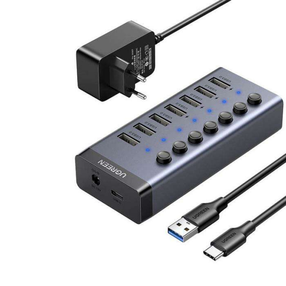 Ugreen CM481 USB-C Hub σε 7x USB 3.0 90307