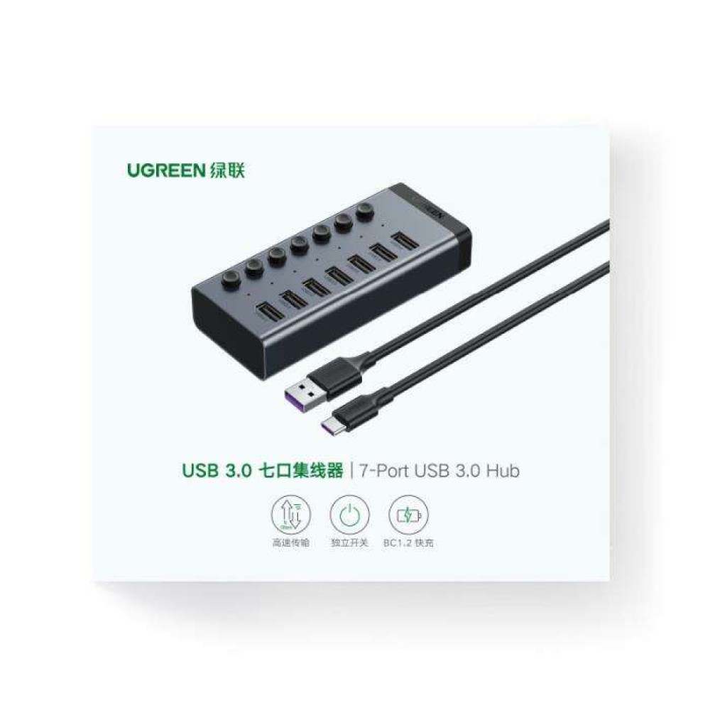 Ugreen CM481 USB-C Hub σε 7x USB 3.0 90307