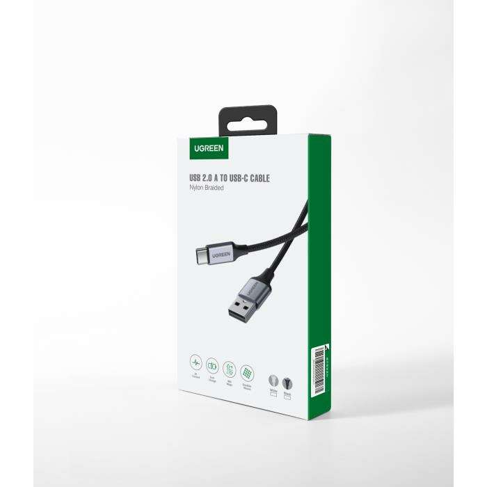 Ugreen Καλώδιο USB-A σε USB-C US288/60126 3A 1m