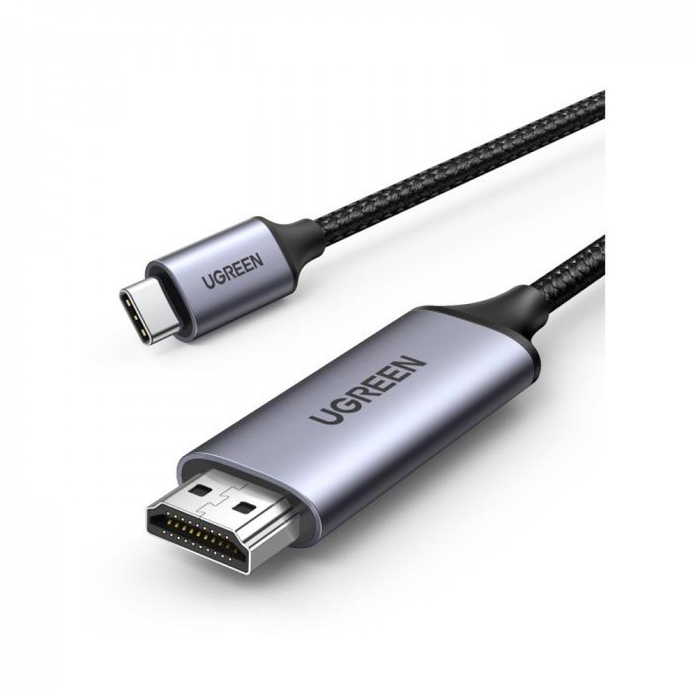 Ugreen καλώδιο Braided USB-C σε HDMI 50570 M/M 1.5m (Μαύρο)
