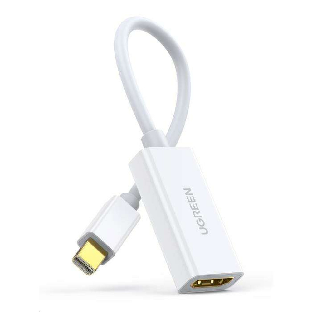 Ugreen Μετατροπέας mini DisplayPort σε HDMI 1080P MD112 10460 (Λευκό)