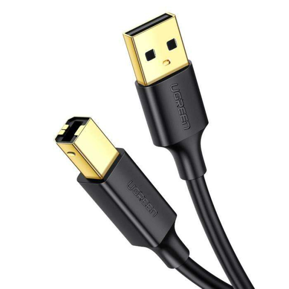 Καλώδιο εκτυπωτή UGreen USB-A σε USB-B US135/10351 3m (Μαύρο)