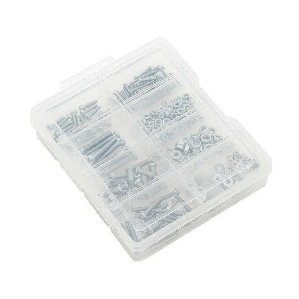 Σετ Βίδες Παξιμάδια Ροδέλες M2 M3 M4 K/SC1 (330τεμ)