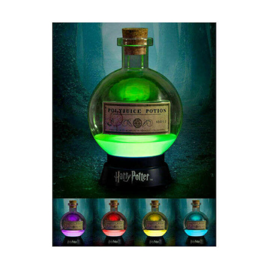 Fizz Creations Harry Potter Potion Lamp Φωτιστικό LED που αλλάζει χρώματα  (9 × 9 × 14 cm)