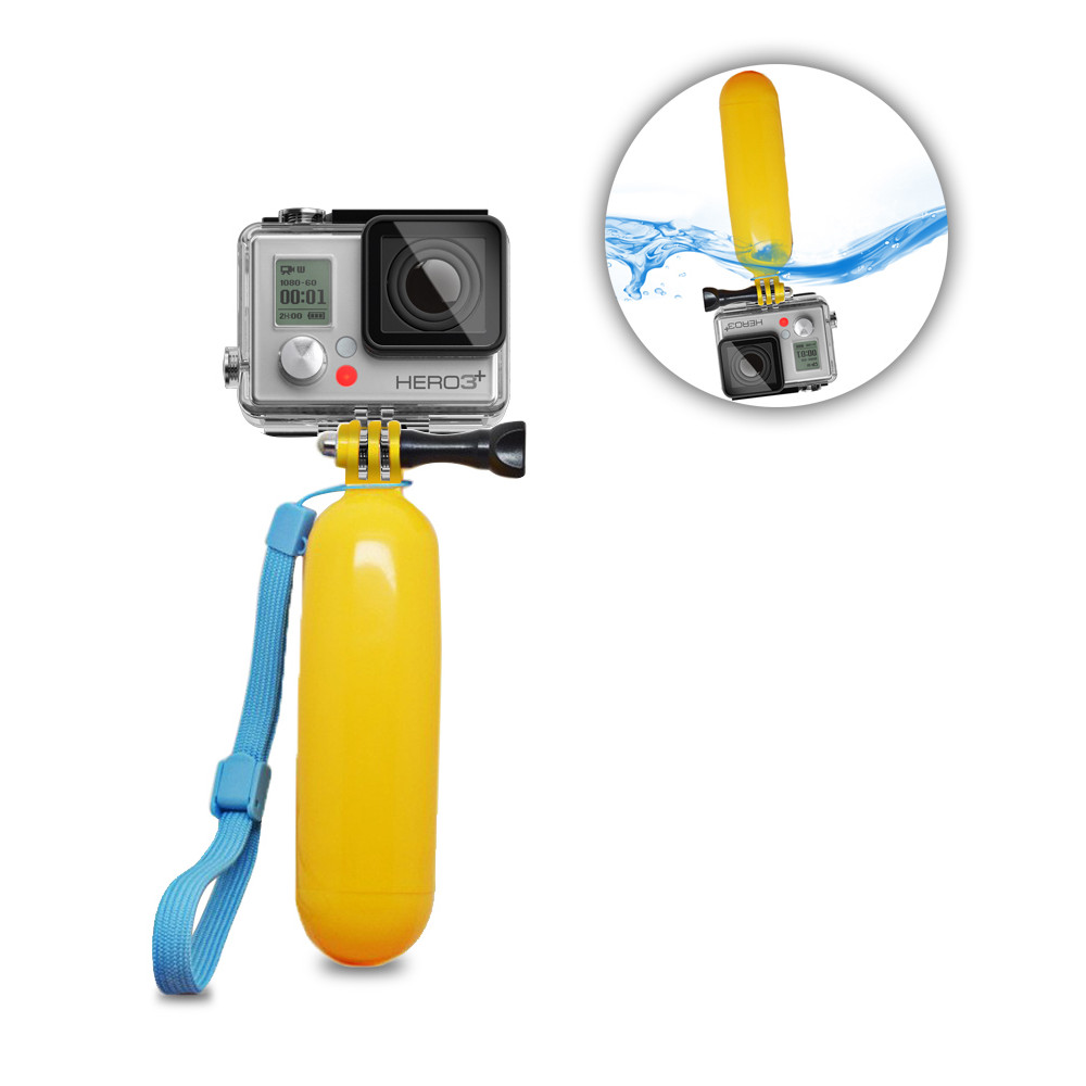 Floating holder λαβή που επιπλέει με λουράκι καρπού για GoPro / Sjcam / Action Cameras