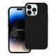 Forcell Θήκη Σιλικόνης Back Cover για Apple iPhone 14 Pro Max Με Θήκη Για κάρτα (Μαύρο)