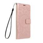 Forcell Mezzo Θήκη Δερματίνης Book για Apple iPhone 14 Pro (Ροζ Χρυσό)
