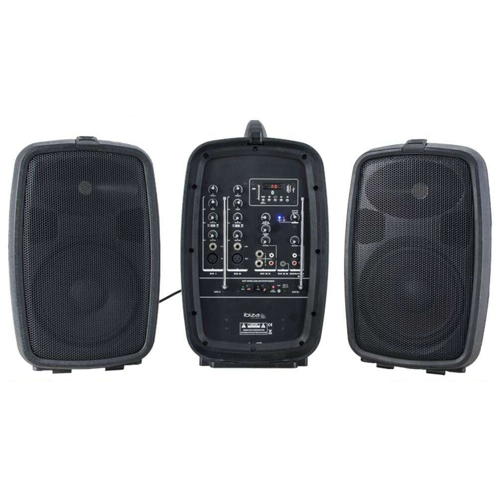 Φορητό Ηχοσύστημα 8" - 150W - ibiza Sound - COMBO208-VHF