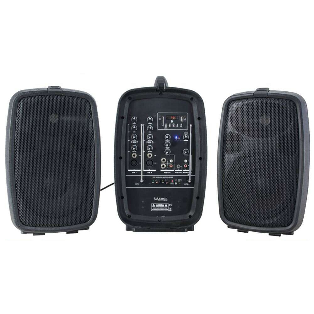 Φορητό Ηχοσύστημα 8" - 150W - ibiza Sound - COMBO208-VHF