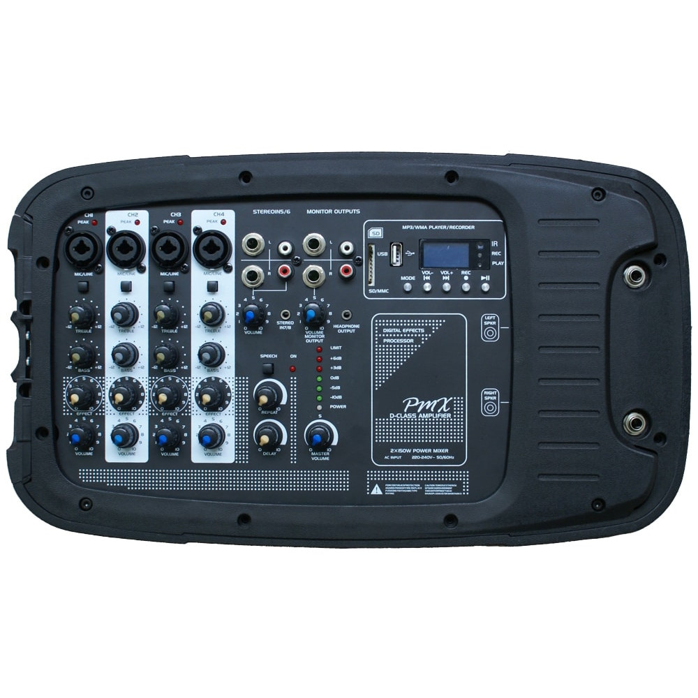 Φορητό Ηχοσύστημα Compact 10" 300W - ibiza Sound COMBO210 