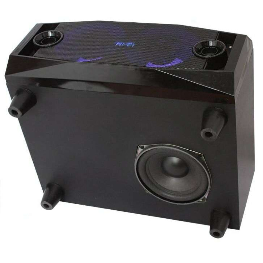 Φορητό σύστημα ήχου 120W με USB, SD, BLUETOOTH, LEDS - ibiza Sound SPLBOX120