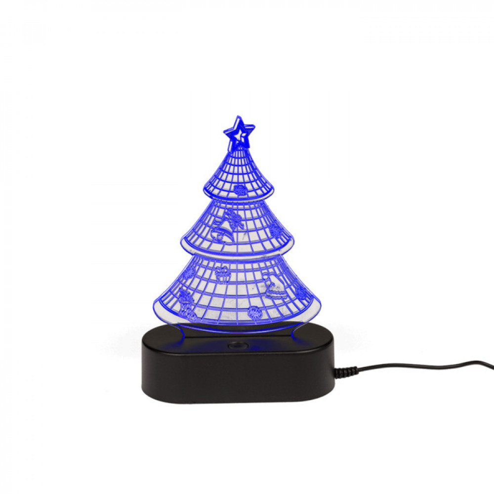Φωτιστικό 3D LED Christmas Tree με καλώδιο USB