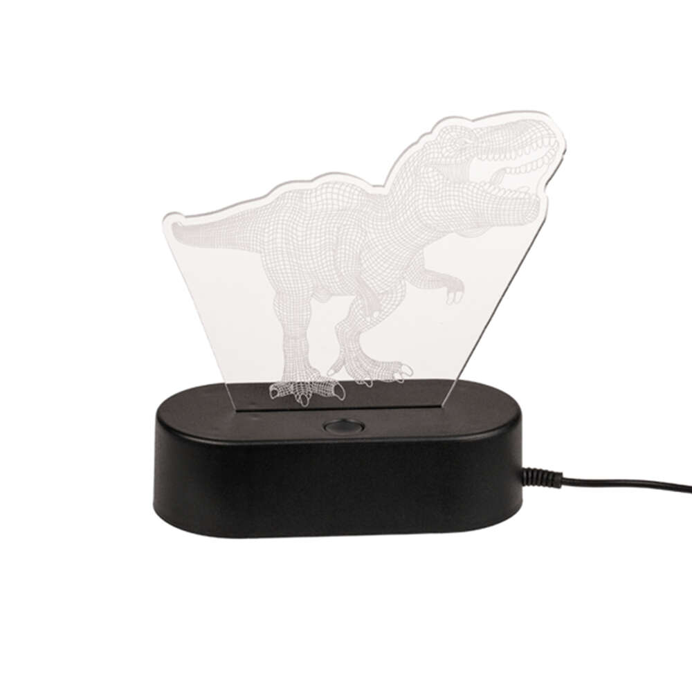 Φωτιστικό 3D LED T-Rex με καλώδιο USB