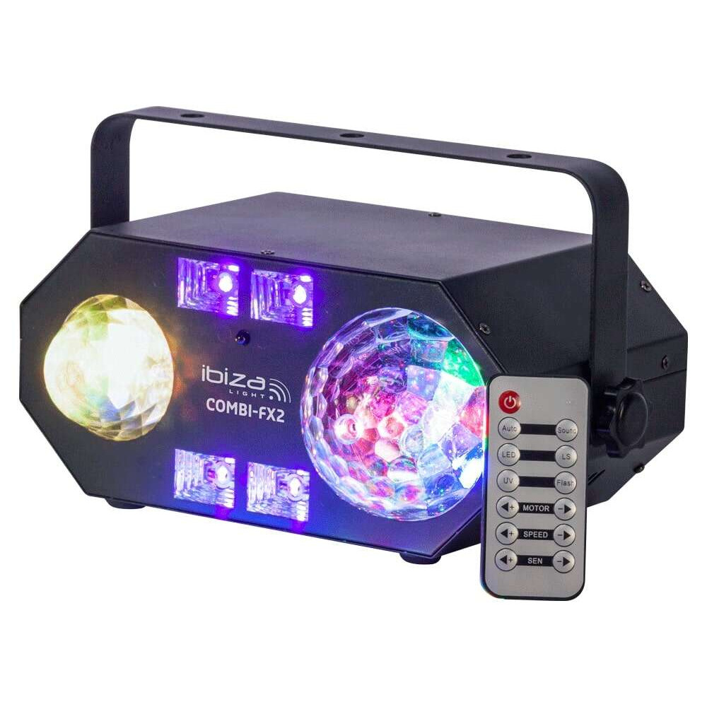 Φωτιστικό 4-σε-1 με ASTRO, WATERWAVE, UV και STROBE -ibiza Light COMBI-FX2