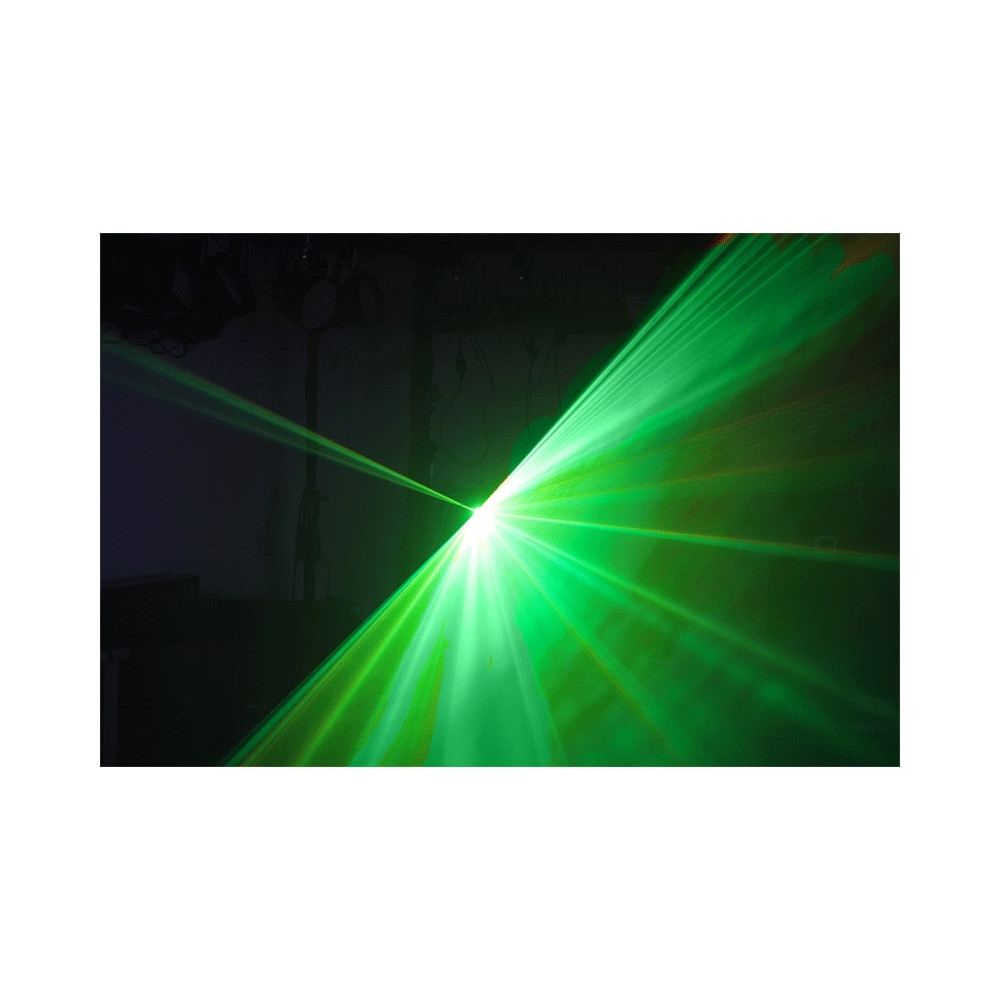Φωτιστικό Laser 60mW Πράσινο - ibiza Light LZR60G DMX