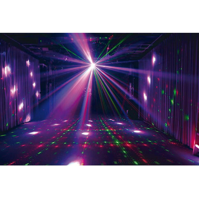 Φωτιστικό που Συνδιάζει DERBY και RG LASER - AFX Light DERBY-GOBOFX DMX 