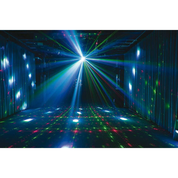 Φωτιστικό που Συνδιάζει DERBY και RG LASER - AFX Light DERBY-GOBOFX DMX 