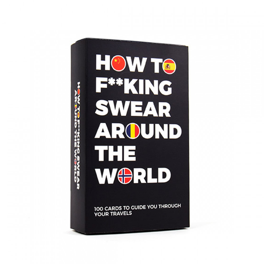 Gift Republic 100 Cards How to Swear Around the World 