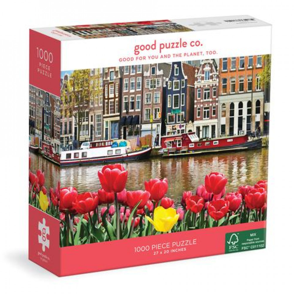 Good Puzzle Company Παζλ 1000 κομματιών "Flowers In Amsterdam"