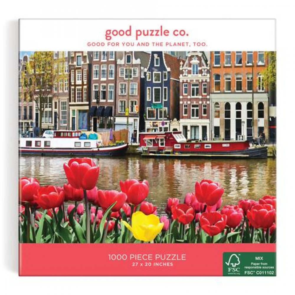 Good Puzzle Company Παζλ 1000 κομματιών "Flowers In Amsterdam"