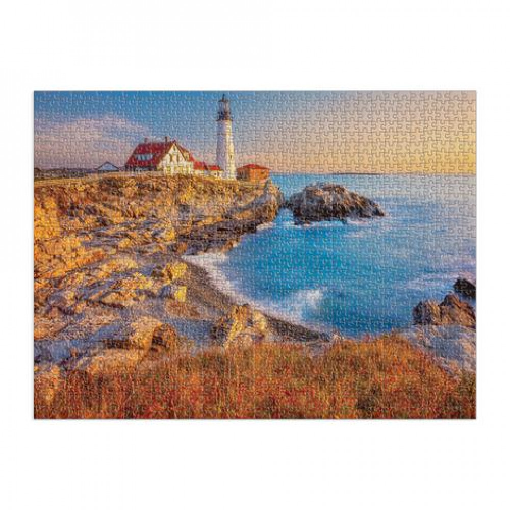 Good Puzzle Company Παζλ 1000 κομματιών "Lighthouse in Maine"