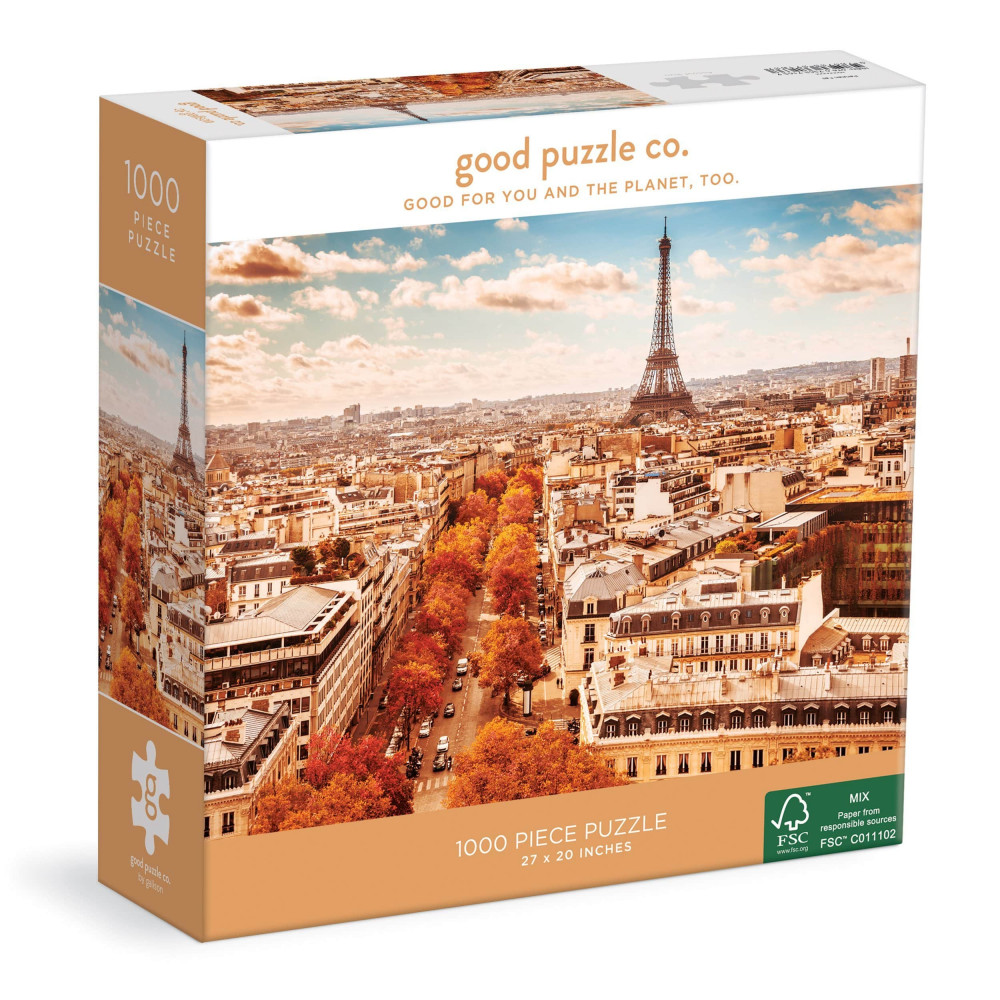 Good Puzzle Company Παζλ 1000 κομματιών "Parisian Fall"