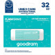 Goodram UME3 Care USB stick 3.0 32GB (Τιρκουάζ)