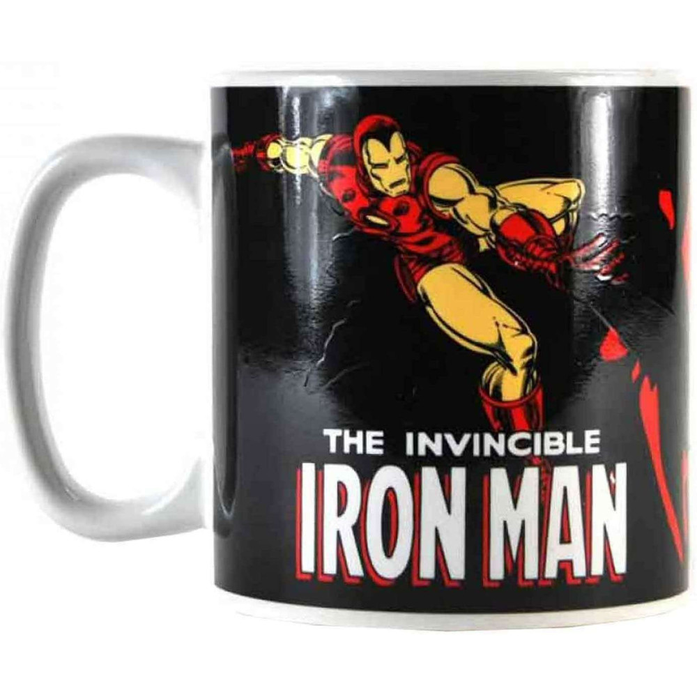 Half Moon Bay Κεραμική Κούπα με θερμικό εφέ Marvel Iron Man 400ml