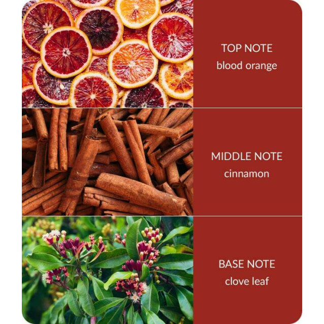Heart & Home Bamboo Collection Αρωματικό Κερί Ξύσμα Πορτοκαλιού και Γαρύφαλλο (20 ωρών)