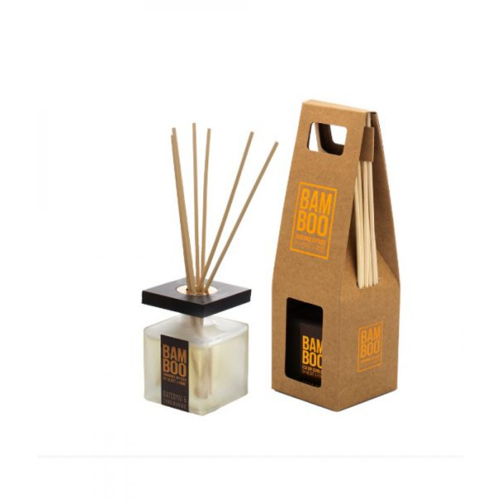 Heart & Home Bamboo Collection Αρωματικό Χώρου με Sticks Πατσουλί και Ξύλο Guaiac (80ml)