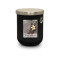 Heart & Home Μεγάλο Αρωματικό Κερί Σόγιας Μαύρη Βανίλια (75 ωρών)
