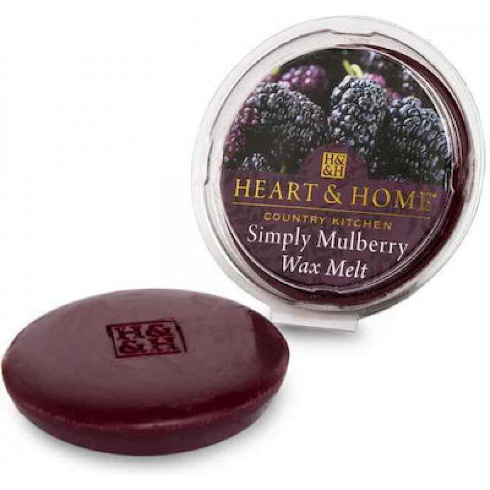 Heart & Home Wax Melt Αρωματικό Χώρου Γλυκά Μούρα και Βανίλια (12 ωρών)